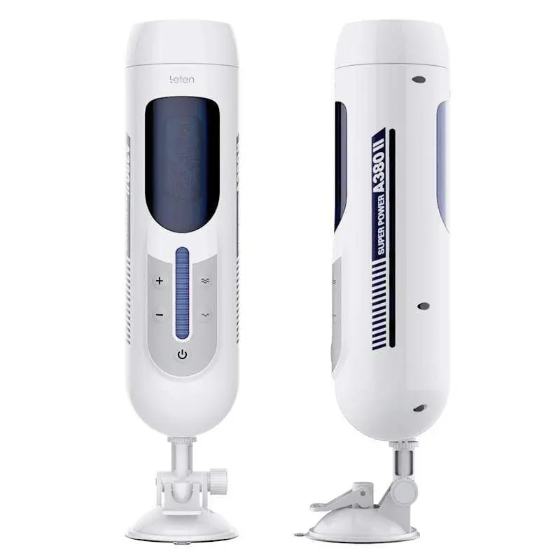 Leten A380 Ultra-Piston Masturbator V2 – High-Power Linear Stroker, White 1
