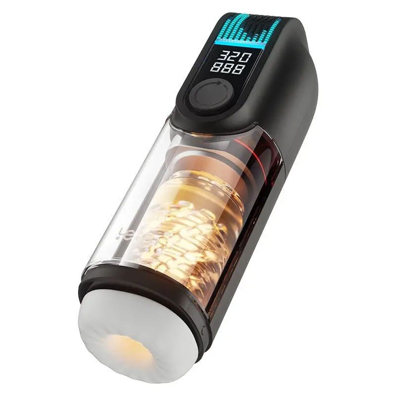 Leten Black Hole Pro Tornado Thrusting Masturbator – Sleek Black 1