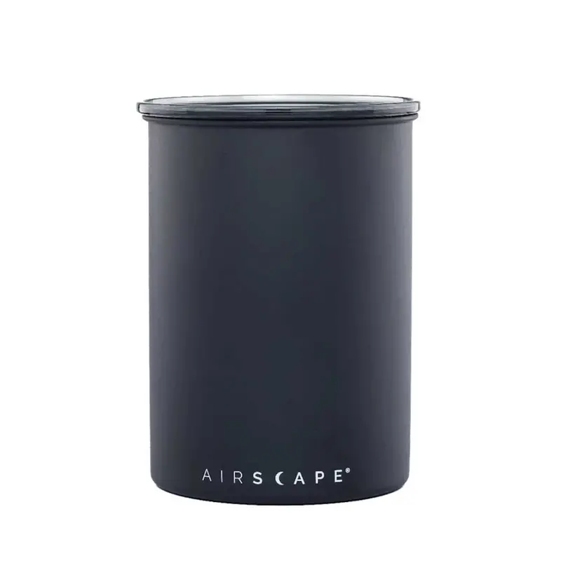Lf Airscape Large Coffee Storage Canister – 64 Oz (1800 Ml), Matte Black 1