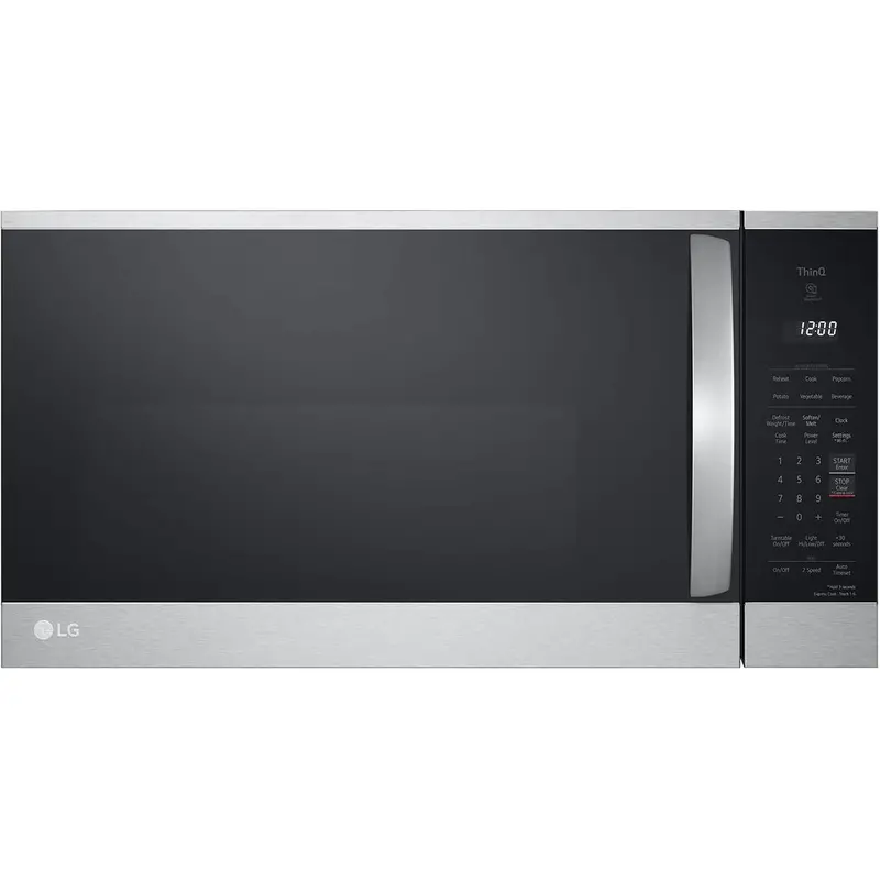 Lg 30-Inch Over-The-Range Microwave Oven (1.8 Cu. Ft.) With Easyclean Mvem1825F 1