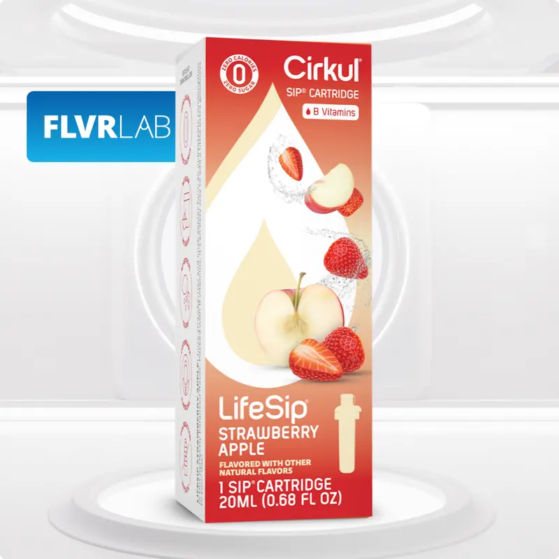 Lifesip Strawberry Apple Flavor Cartridge For Cirkul System 1