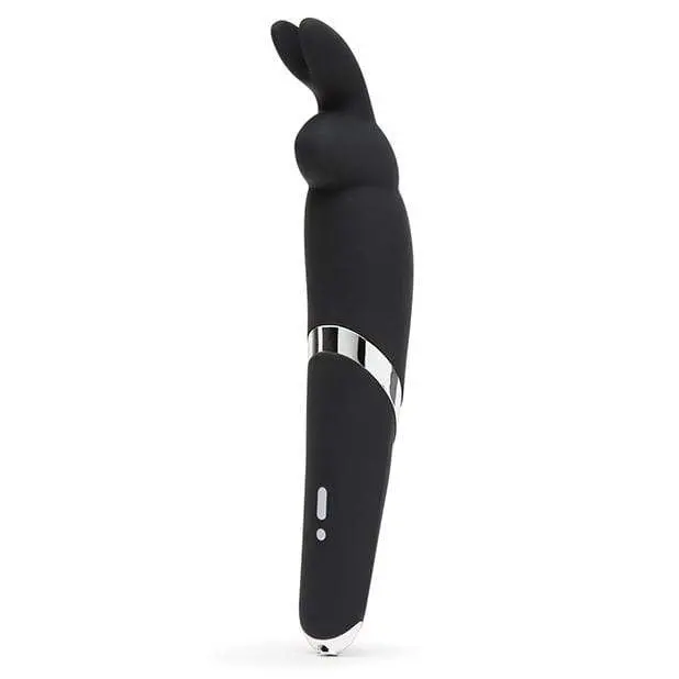 Love Honey Happy Rabbit Wand Vibrator – Powerful Cordless G-Spot Massager (Black) 1