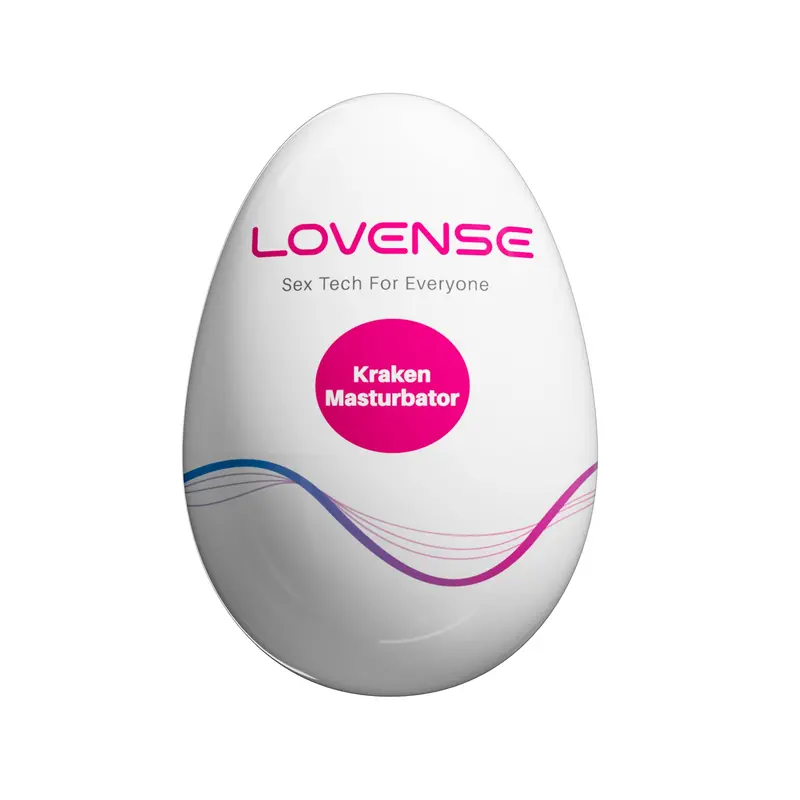 Lovense Kraken Egg Pack – 6 Soft, Stretchy Disposable Masturbator Inserts – White 1
