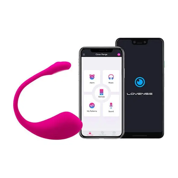 Lovense Lush 2: Wireless Egg Vibrator With Bluetooth Control – Pink 1