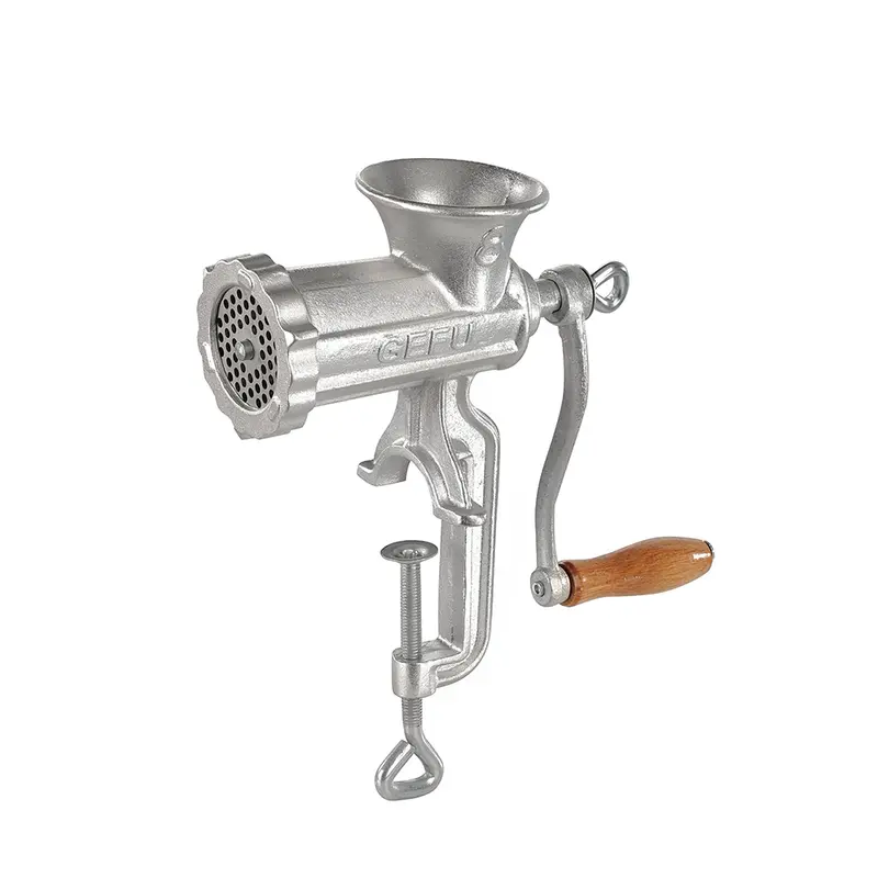 Manual Bench-Mount Meat Mincer – 7/8 Inch Output, Model C2 1