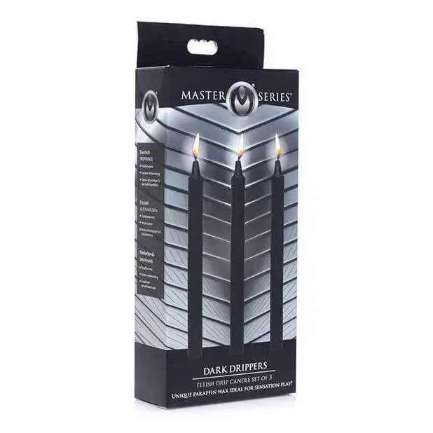 Master Series Fetish Drip Candles – Tempting Melting Candle Collection (3-Pack) 1