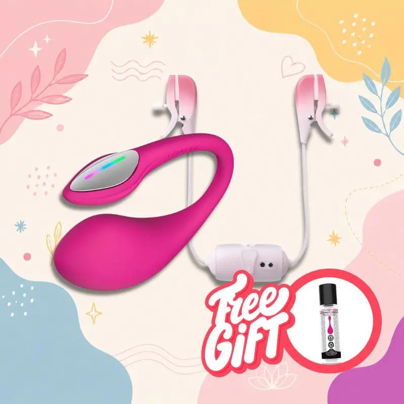 Mastur-Better Date Night Tease Duo – Lush 4 G-Spot Vibrator + Gemini Dual-Action Toy 1