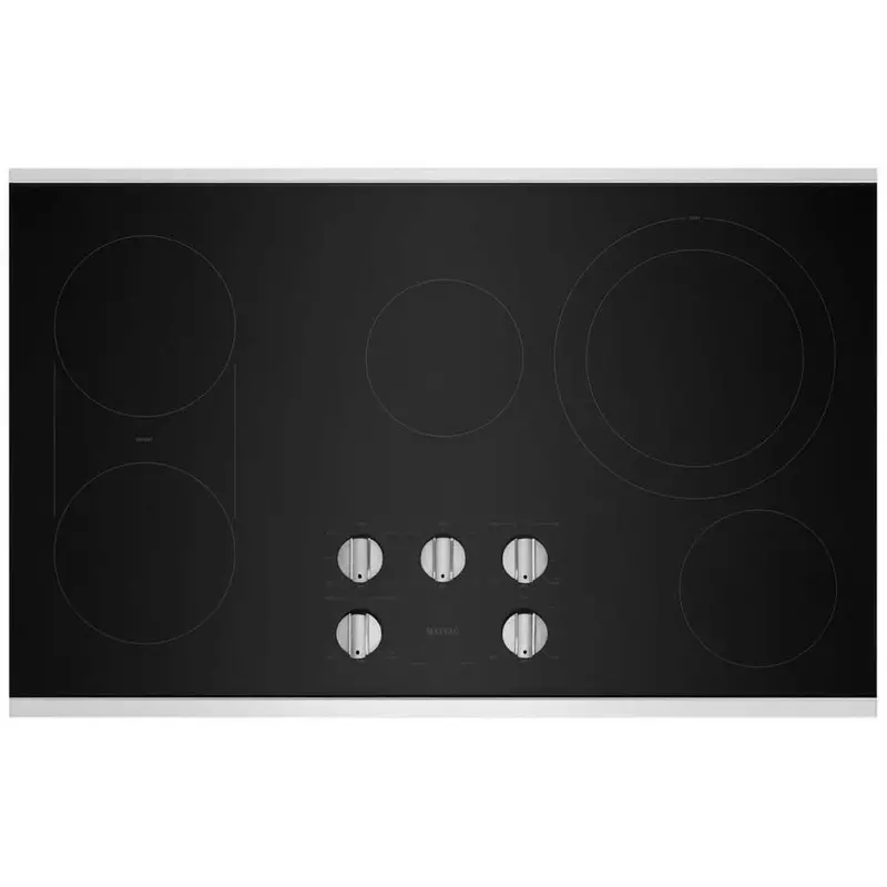 Maytag Mec8836Hs 36-Inch Built-In Electric Cooktop With Reversible Grill & Griddle 1