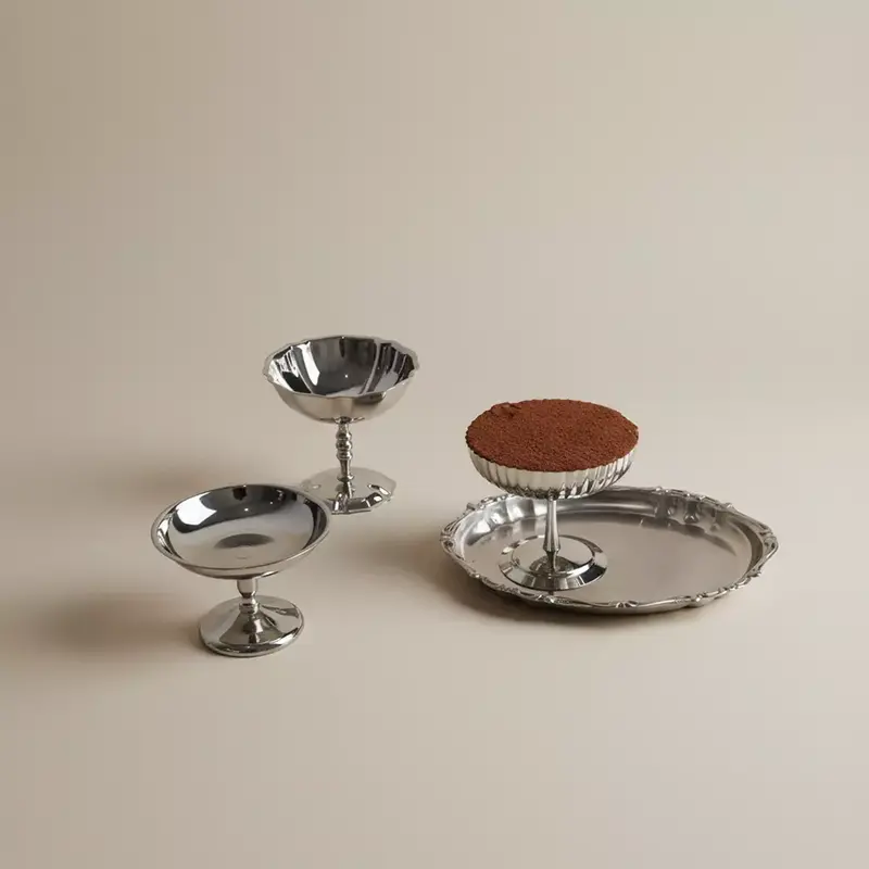 Moda Fluted Dessert Dish Collection – Elegant Serving Range 1