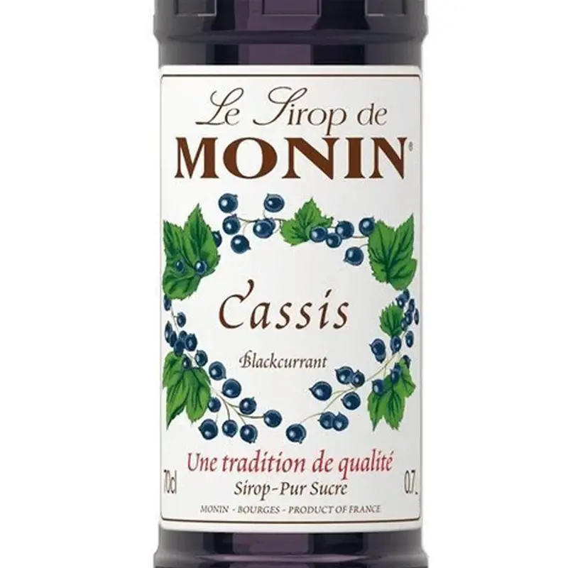 Monin Blackcurrant Syrup – Premium Bar Quality, 700Ml Bottle 1