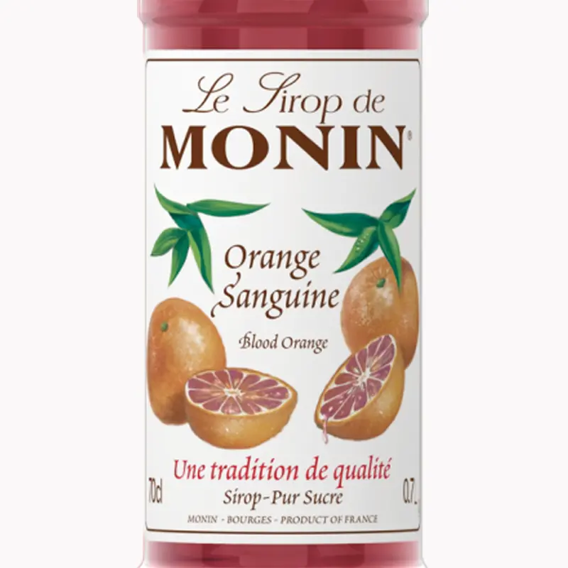 Monin Blood Orange Syrup – 700Ml Bar-Grade Flavor Concentrate 1