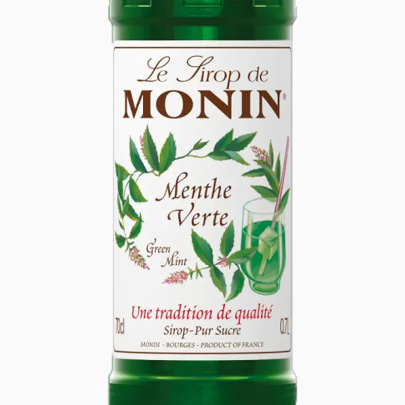 Monin Green Mint Syrup – 700Ml Premium Bar Flavoring 1