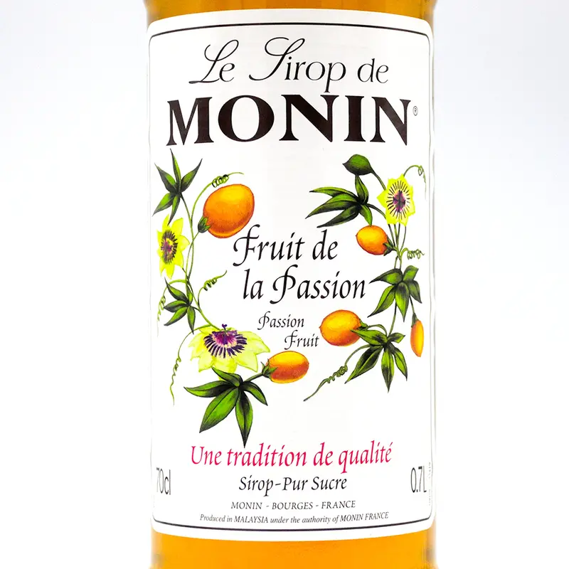 Monin Passionfruit Syrup – Gourmet 700Ml Bottle For Cocktails & Desserts 1