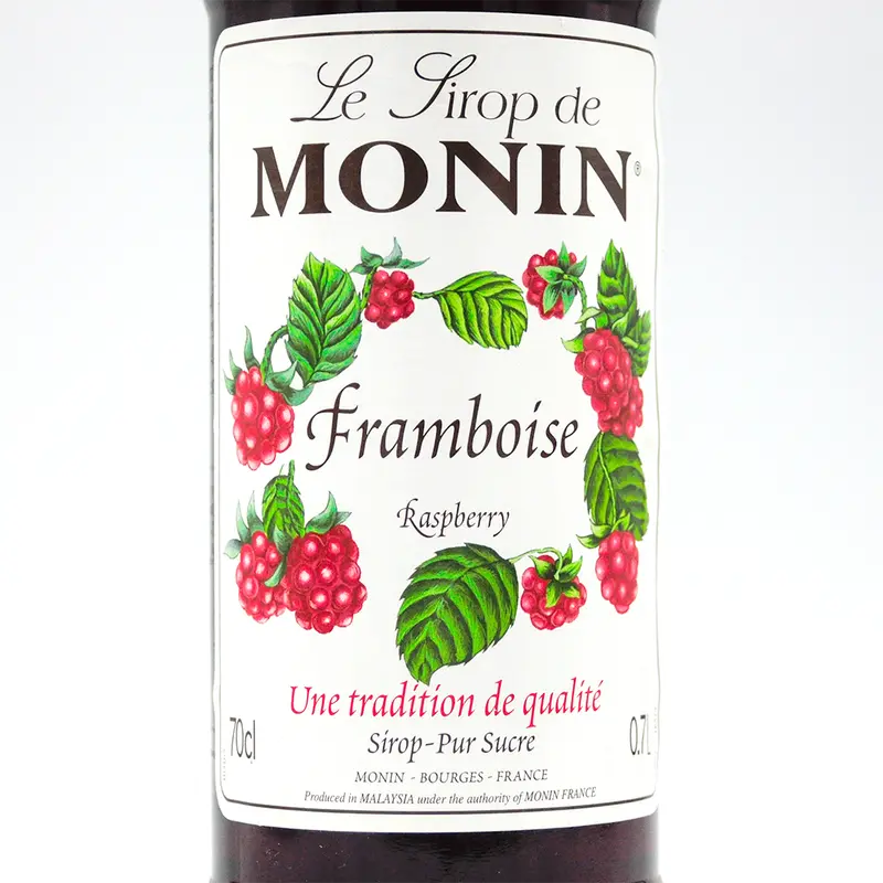 Monin Raspberry Flavor Syrup – 700Ml Bottle 1