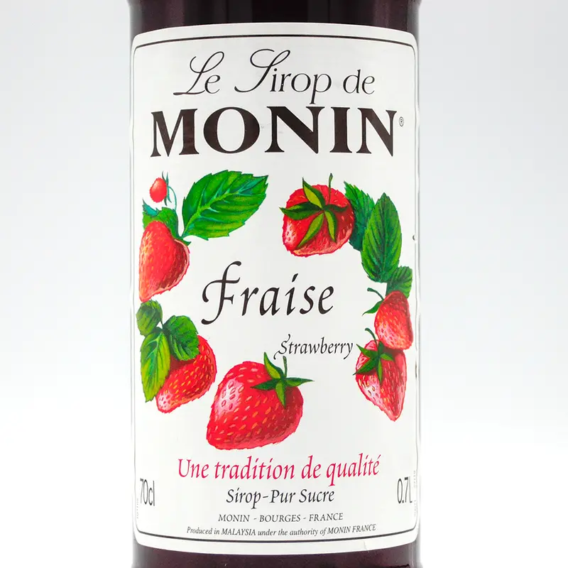 Monin Strawberry Syrup – 700Ml Premium Fruit-Flavored Bar Syrup 1