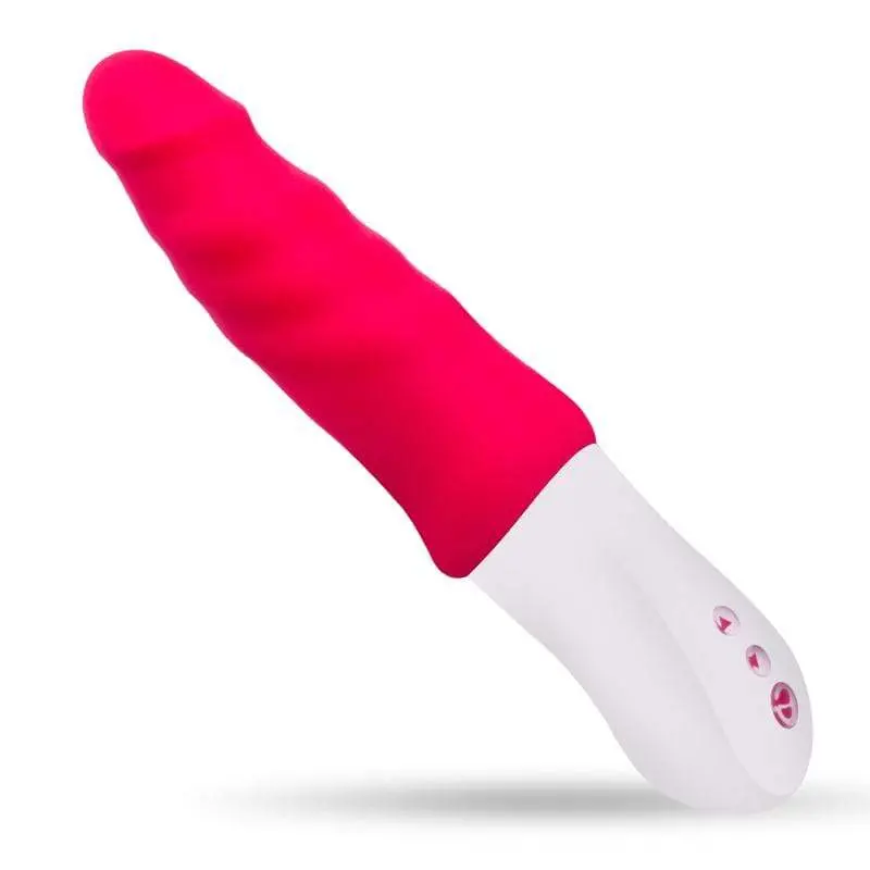 Mytoys My Lover Rechargeable Thrusting G-Spot Vibrator (Red) 1