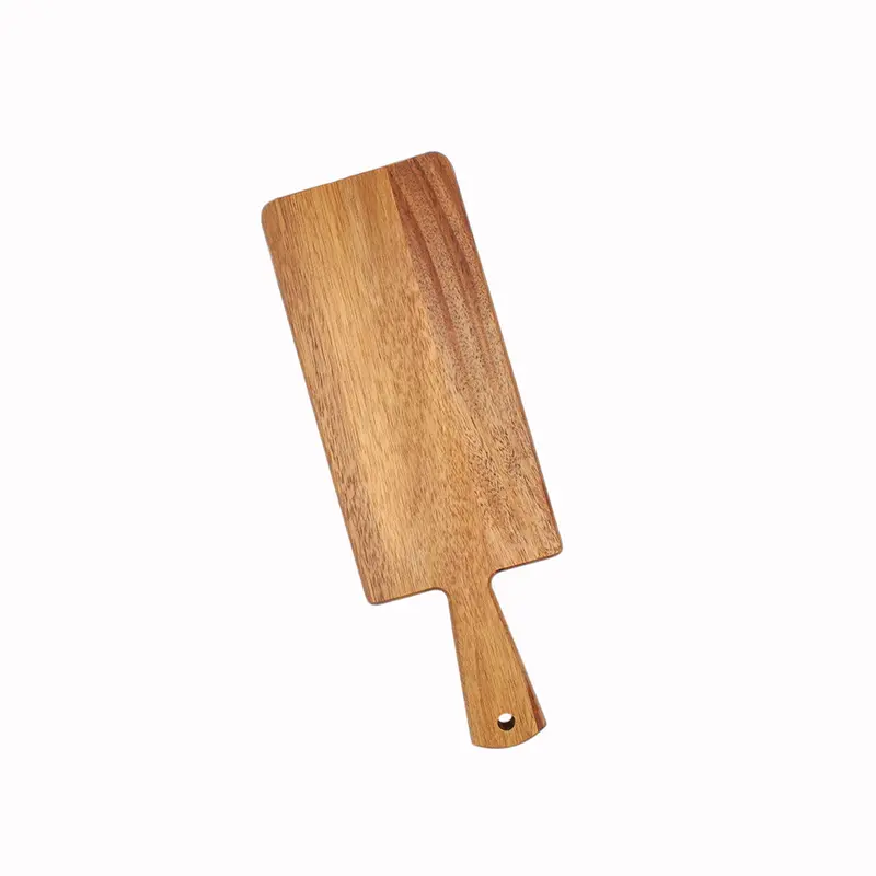 Natural Wood Serving Board – 240Mm With Integrated Handle 1