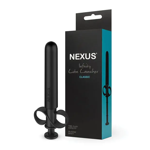 Nexus Infinity Lube Launcher Classic – Ergonomic Black Lubricant Dispenser 1