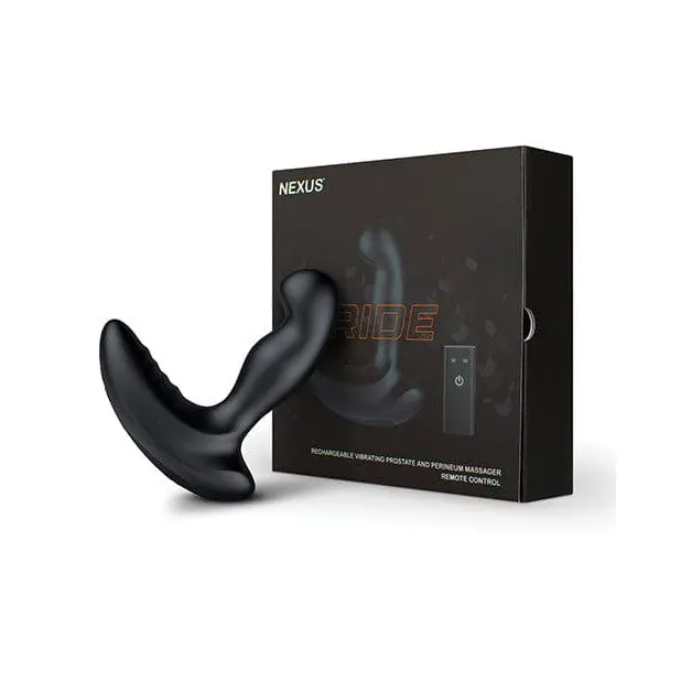 Nexus Ride Pro – Remote-Controlled Dual-Motor Prostate Massager (Black) 1