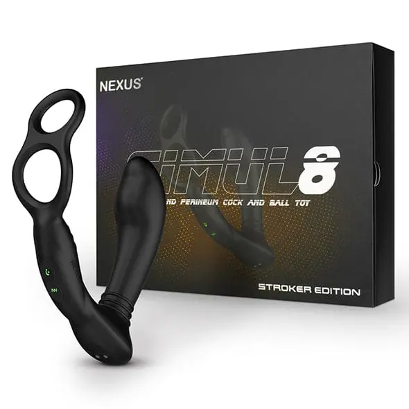 Nexus Simul8 Stroker Edition – Dual-Stimulation Vibrating Massager For Anal & Perineum 1