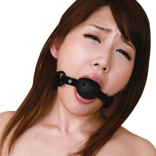 Npg Captive Velvet Ball Gag – Comfort-Fit Black Silicone 1