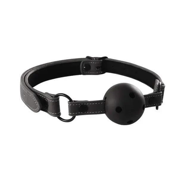 Ns Novelties Renegade – Heavy-Duty Bondage Ball Gag (Black) 1