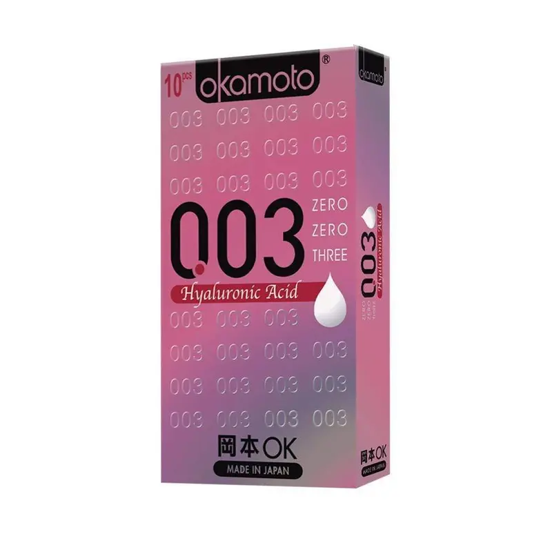 Okamoto 003 Hyaluronic Acid Moisturizing Condoms 2