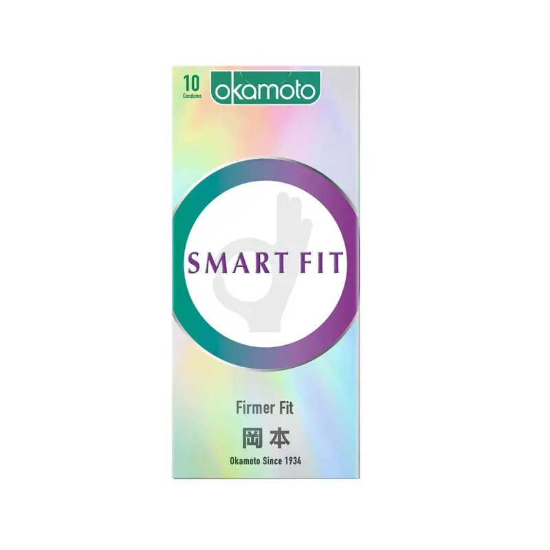 Okamoto Ok Smart Fit Condoms – Anatomically Designed For Secure Comfort (10 Count) 1