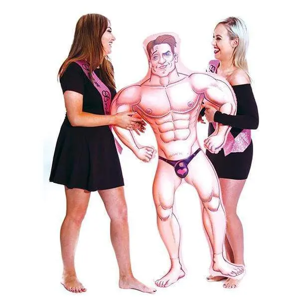 Omg International Harry The Hunk Inflatable Partner – 5-Foot Life-Size Beige Doll 1