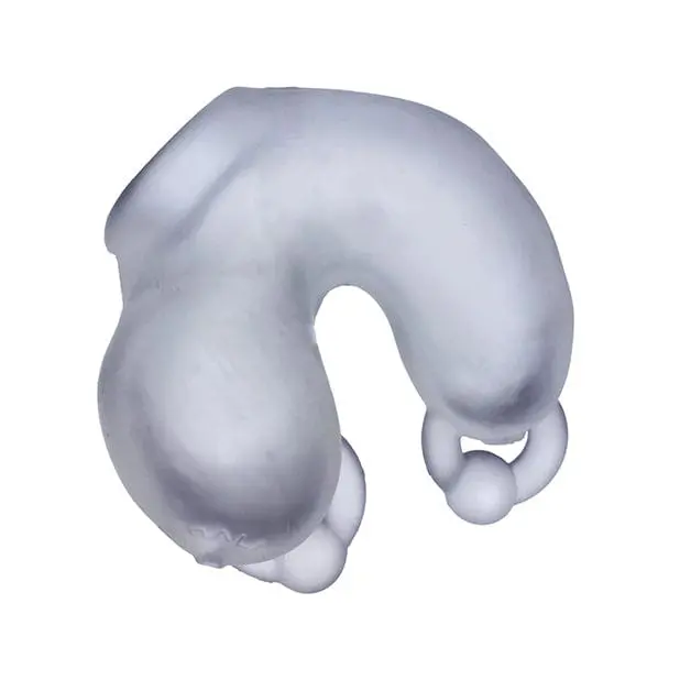 Oxballs Meatlocker Full-Cover Chastity Cage – Medical-Grade Silicone, White 1