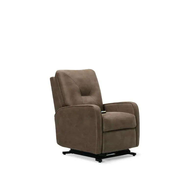 Palliser Theo 42002-36 Power Lift Recliner In Hush Mushroom Upholstery 1