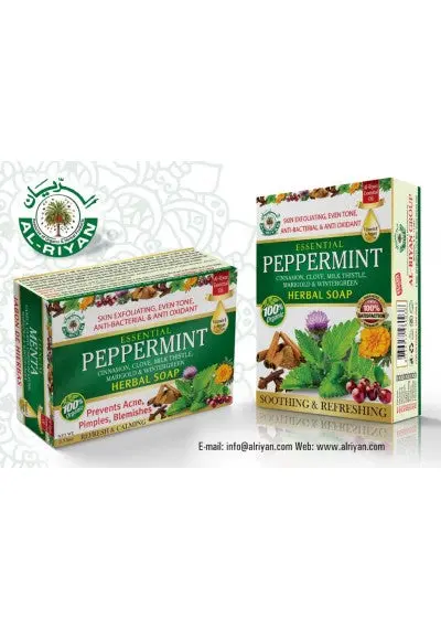 Peppermint Herbal Soap Bar – Clearance Natural Cleanser 1