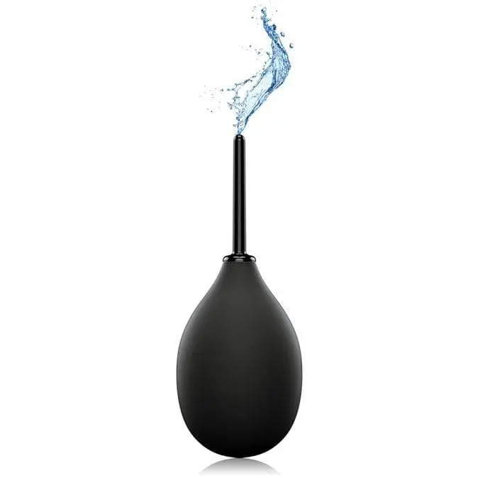 Perfect Fit Ergoflo Impulse Anal Douche – Ergonomic Black Cleansing System 1