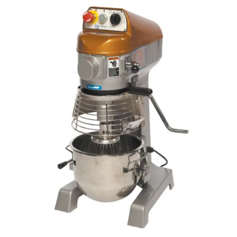 Planetary Robot Mixer – Gold Finish, 10-Litre Stainless Steel Bowl (Sp100 Series) 1