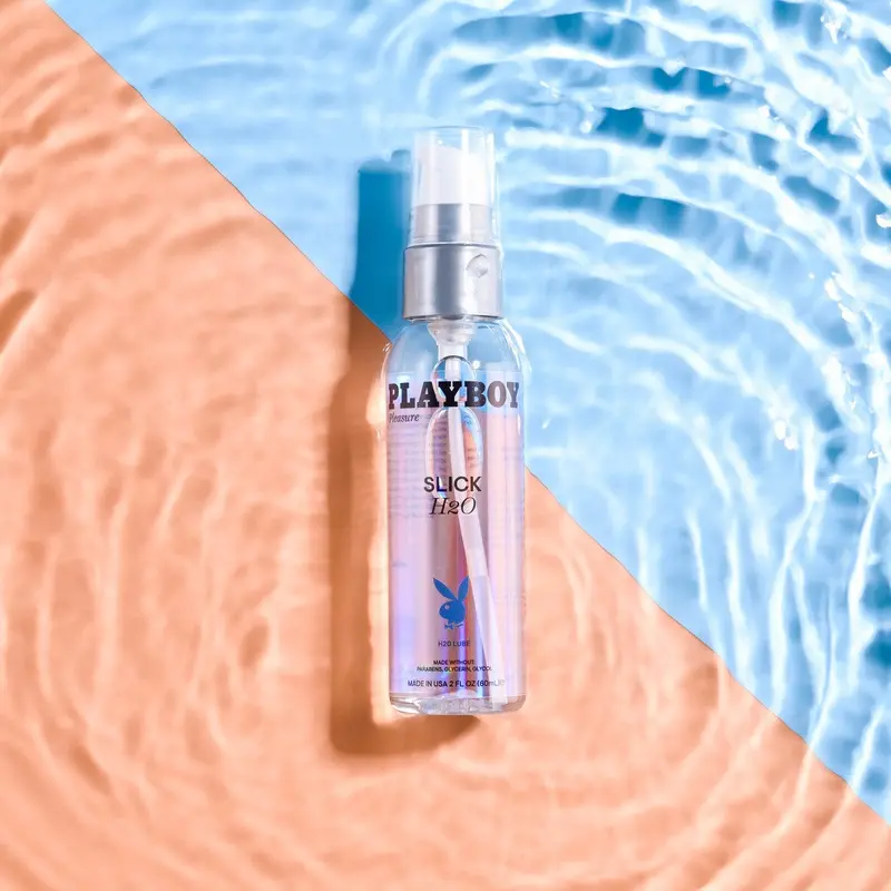 Playboy Pleasure Slick H2O – Ph-Balanced Water-Based Lubricant 1