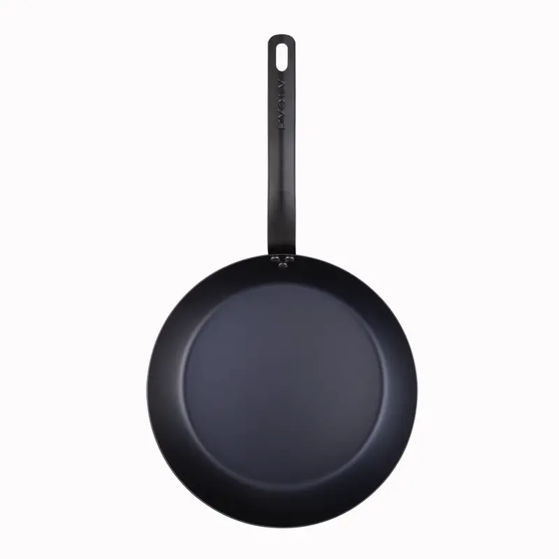 Pre-Seasoned Carbon Steel Frying Pan – 20Cm Lightweight Cookware 1