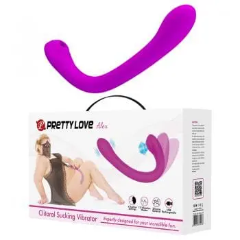 Pretty Love Alex Tap-Style Clitoral Vibrator – Pink 1