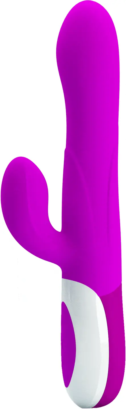 Pretty Love Douglas Inflatable Dual-Stim Rabbit Vibrator – Purple 1