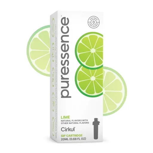 Puressence Unsweetened Lime Infusion Auto-Ship Subscription 1