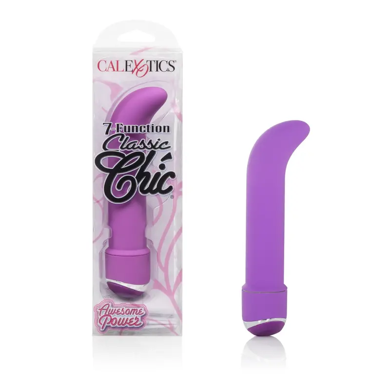 Purple Classic Chic Mini G-Spot Vibrator – 7-Speed By California Exotics 1
