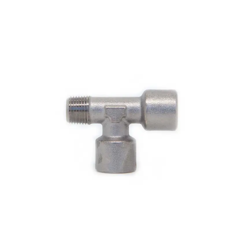 Qm 1/8" Female × 1/8" Female × 1/8" Male Bspp Tee Fitting 1