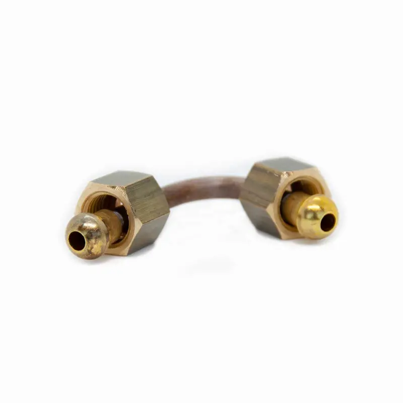 Qm V2B Combo Valve Supply Pipe – High-Flow Stainless Tubing 1