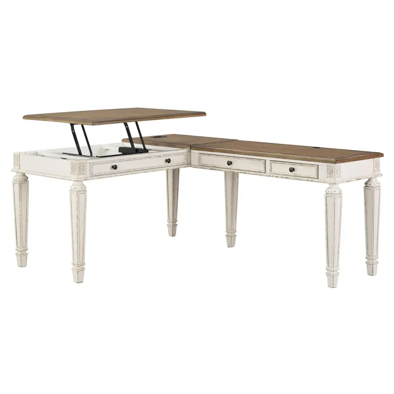 Realyn 2-Piece Executive Desk Collection For Home Offices By Signature Design By Ashley 1
