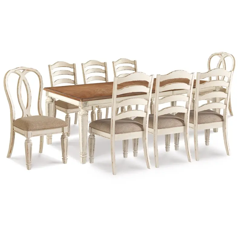 Realyn 9-Piece Dining Set By Signature Design By Ashley 1