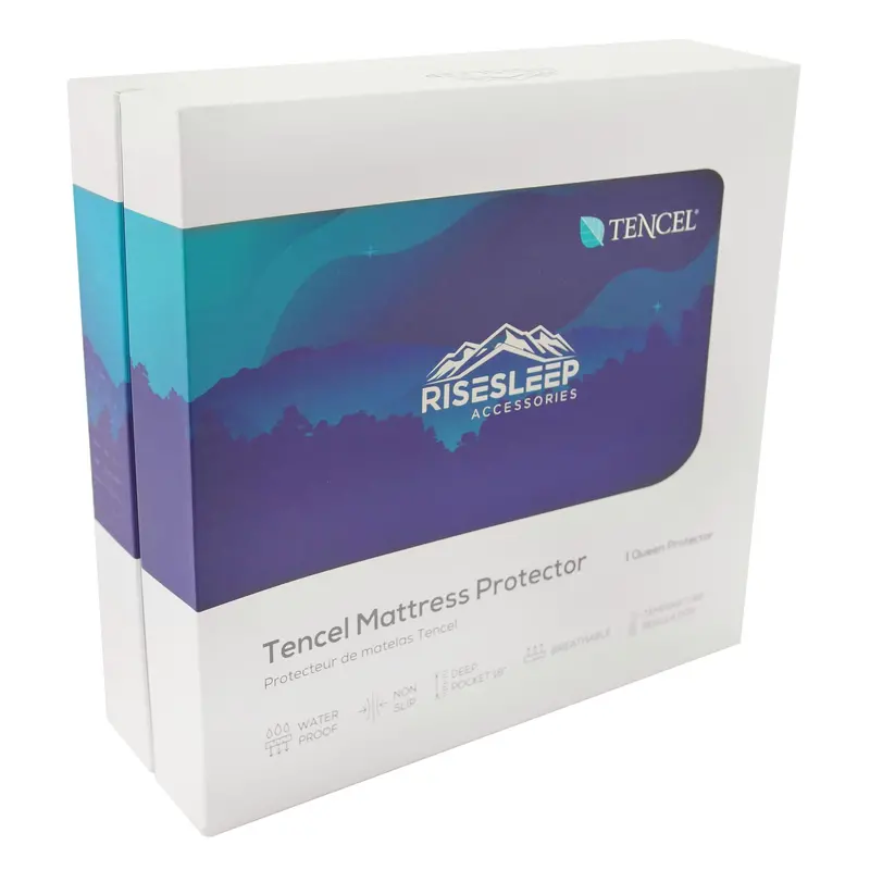 Risesleep Icesilk Mattress Protector – King, Ultra-Cooling & Waterproof 1
