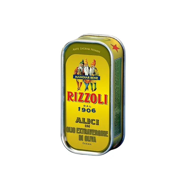Rizzoli Premium Anchovy Fillets In Olive Oil – 90G 1
