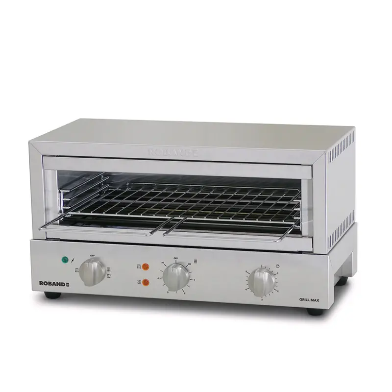 Roband Dual-Height Toaster & Grill – 10A Commercial Countertop Appliance (582Mm Width) 1