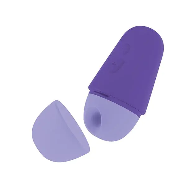 Romp Free X – Purple Hands-Free Clitoral Air Pulse Stimulator 1