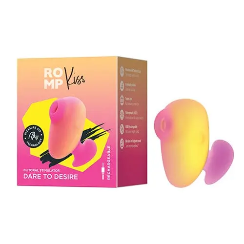 Romp Kiss Finger Air Pulse Clitoral Stimulator – Pink 1