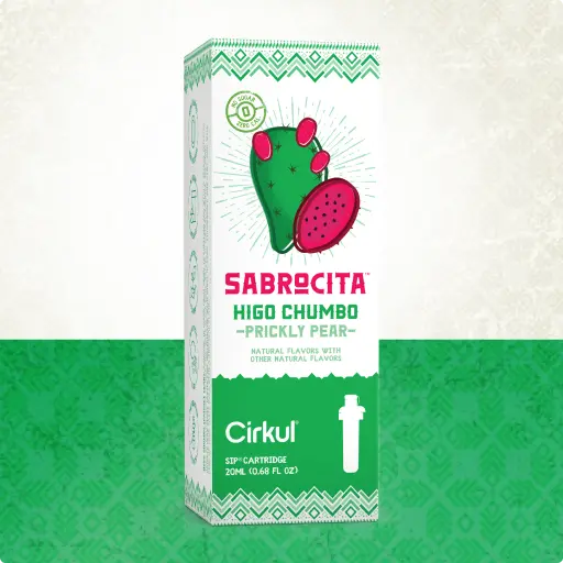 Sabrocita Prickly Pear Single-Serve Flavor Cartridge 1